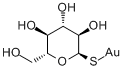 CAS:12192-57-3_葡糖硫金的分子结构
