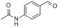 CAS:122-85-0_对乙酰氨基苯甲醛的分子结构