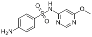 CAS:1220-83-3_磺胺间甲氧嘧啶的分子结构