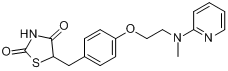 CAS:122320-73-4_罗格列酮的分子结构
