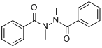 CAS:1226-43-3_1,2-二甲基-1,2-二苯甲酰肼的分子结构