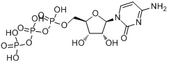 CAS:123334-07-6_胞苷-5'-三磷酸的分子结构