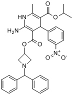 CAS:123524-52-7_阿折地平的分子结构