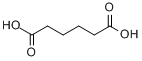 CAS:124-04-9_己二酸的分子结构