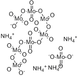 CAS:12411-64-2_八钼酸铵的分子结构