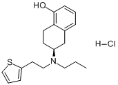 CAS:125572-93-2_盐酸罗替戈汀的分子结构