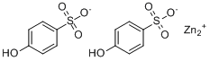 CAS:127-82-2_4-羟基苯磺酸锌盐的分子结构
