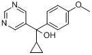 CAS:12771-68-5_环丙嘧啶醇的分子结构