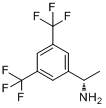 CAS:127733-40-8_(S)-1-[3,5-二(三氟甲基)苯基)乙胺的分子结构