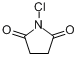 CAS:128-09-6_N-氯代丁二酰亚胺的分子结构