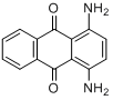 CAS:128-95-0_1,4-二氨基蒽醌的分子结构