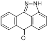 CAS:129-56-6_吡唑蒽酮的分子结构