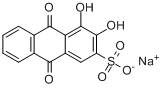 CAS:130-22-3_茜素红的分子结构