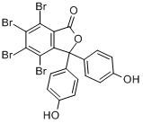 CAS:13027-28-6_四溴苯酚酞的分子结构