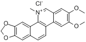 CAS:13063-04-2_氯化两面针碱的分子结构