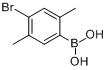 CAS:130870-00-7_4-溴-2,5-二甲基苯硼酸的分子结构