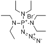 CAS:130888-29-8_叠氮化三(二乙胺基)溴化�l的分子结构