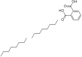 CAS:131-15-7_1,2-苯二甲酸二(1-甲基庚基)酯的分子结构