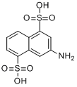CAS:131-27-1_2-萘胺-4,8-二磺酸的分子结构
