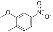 CAS:13120-77-9_5-硝基-2-甲基苯甲醚的分子结构