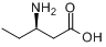 CAS:131347-76-7_(R)-3-氨基戊酸的分子结构