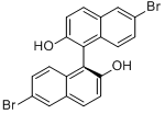 CAS:13185-00-7_6,6`-二溴-1,1`-双-2-萘酚的分子结构