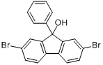 CAS:132717-37-4_2,7-二溴-9-苯基-9H-9-羟基芴的分子结构
