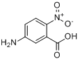 CAS:13280-60-9_5-氨基-2-硝基苯甲酸的分子结构