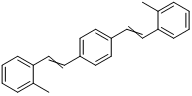 CAS:13280-61-0_1,4-双[2-(2-甲基苯基)乙烯基]苯的分子结构