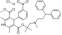 CAS:132866-11-6_盐酸乐卡地平的分子结构
