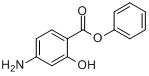 CAS:133-11-9_对氨基水杨酸苯酯的分子结构