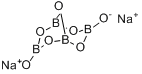 CAS:1330-43-4_四硼酸钠的分子结构