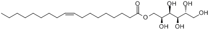 CAS:1333-68-2_单-9-十八烯酸-D-山梨糖醇酯的分子结构
