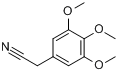 CAS:13338-63-1_3,4,5-三甲氧基苯乙腈的分子结构