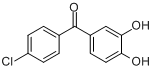 CAS:134612-84-3_4'-氯-3,4-二羟基二苯甲酮的分子结构