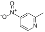 CAS:13508-96-8_2-甲基-4-硝基吡啶的分子结构