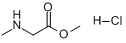 CAS:13515-93-0_肌氨酸甲酯盐酸盐的分子结构