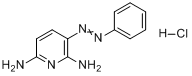 CAS:136-40-3_盐酸非那吡啶的分子结构