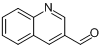 CAS:13669-42-6_喹啉-3-甲醛的分子结构