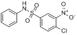 CAS:137-49-5_4-氯-3-硝基-N-苯基苯磺酰胺的分子结构