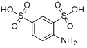 CAS:137-51-9_苯胺-2,4-二磺酸的分子结构