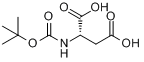 CAS:13726-67-5_Boc-L-天冬氨酸的分子结构