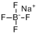 CAS:13755-29-8_氟硼酸钠的分子结构