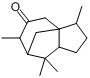 CAS:13794-73-5_雪松烷-9-酮的分子结构
