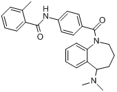 CAS:137975-06-5_莫扎伐普坦的分子结构