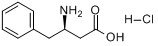 CAS:138165-77-2_(S)-3-氨基-4-苯基丁酸盐酸盐的分子结构