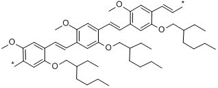 CAS:138184-36-8_聚[2-甲氧基-5-(2-乙基己氧基)-1,4-苯撑乙烯撑]的分子结构