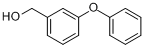 CAS:13826-35-2_3-苯氧基苄醇的分子结构