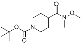 CAS:139290-70-3_1-Boc-4-[甲氧基(甲基)氨基甲酰]哌嗪的分子结构