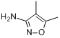 CAS:13999-39-8_3-氨基-4,5-二甲基异�f唑的分子结构
